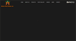 Desktop Screenshot of mridulrealestate.com